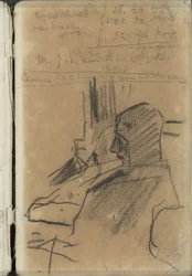 Deux hommes assis