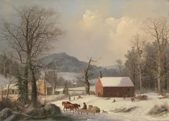 École Rouge (Scène de Campagne)