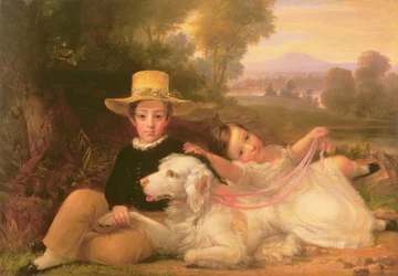 Portrait de deux enfants