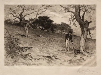 Un vieux verger de la Nouvelle-Angleterre, 1883