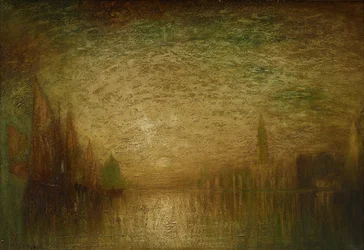 Coucher de soleil vénitien, c.1900-19