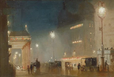 Le Haymarket, Londres, vers 1910