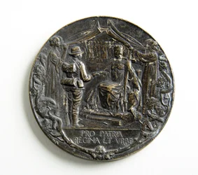 Médaille pour commémorer le retour des City Imperial Volunteers de la guerre des Boers