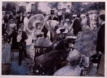 Une fête dans le jardin