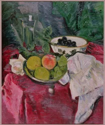 Le tissu rouge