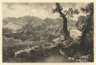 Une vue près de Rome