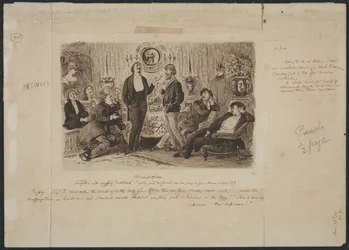 "Nincompoopiana," illustration pour Punch