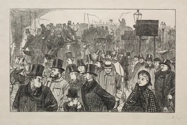 Le Courant Vivant au Pont de Londres - Sur le Pont