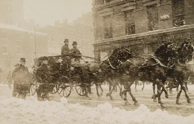 William Howard Taft et Theodore Roosevelt se rendent au Capitole pour l