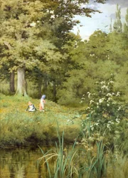 Cueillir des fleurs sauvages