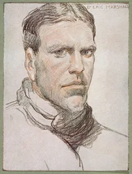 Portrait du Dr Eric Marshall (1879-1963), tiré de « The Heart of the Antarctic » de Sir Ernest Shackleton (1874-1922), vers 1909