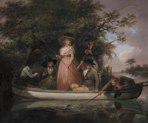 Une partie de pêche à la ligne