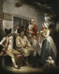 Piéger une recrue, vers 1790