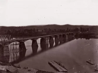 Pont sur la rivière Tennessee à Chattanooga