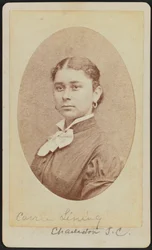 Portrait carte-de-visite de Carrie Lining