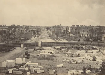Columbia depuis le Capitole, 1860s