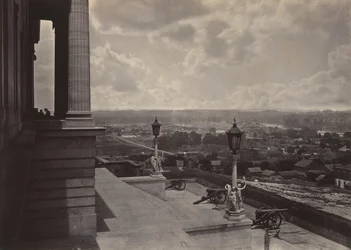Nashville depuis le Capitole, années 1860