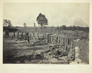 Travaux Rebelles devant Atlanta, GA, No. 2, 1864