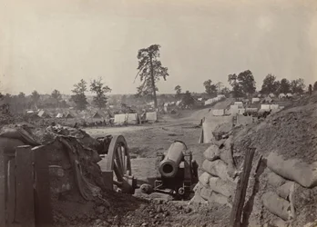 Fortifications confédérées devant Atlanta, Géorgie (n° 3)