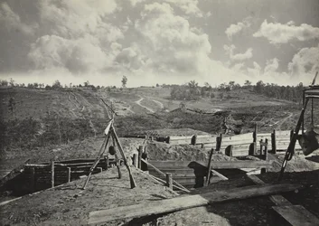Travaux des rebelles devant Atlanta, Géorgie, n° 5