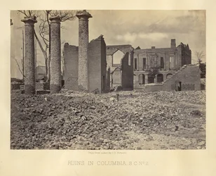 Ruines à Columbia, Caroline du Sud, no 2