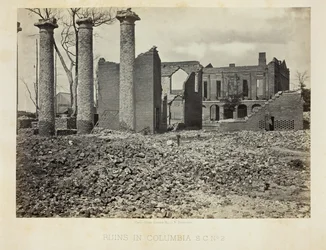 Ruines à Columbia, S.C., No. 2, 1865