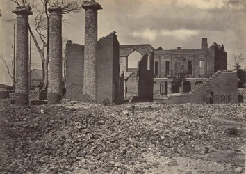 Ruines à Columbia, Caroline du Sud No. 2, années 1860
