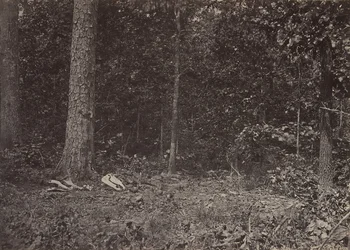 Scène de la mort du général McPherson, 1864 ou 1866