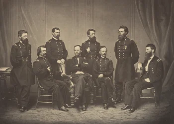 Sherman et ses généraux, 1860s