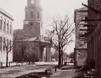 Église Saint-Michel, Charleston, S.C., vers 1864