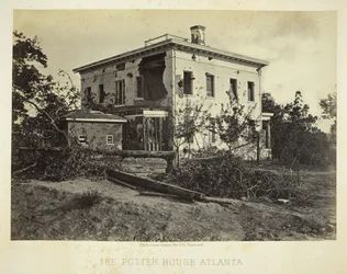 La maison Potter Atlanta, 1864