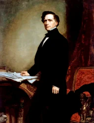 Portrait du président Franklin Pierce
