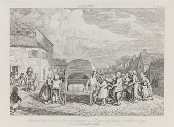 Mendiants, Épernay, vers 1821
