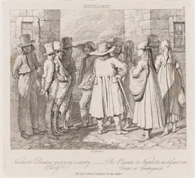 Dandies, Neumarket, vers 1821