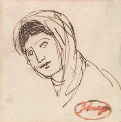 Une tête de femme
