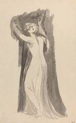 Étude de Miranda pour "La Tempête"