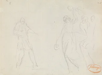 Étude de composition de figure n° 39