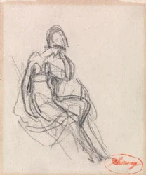 Femme assise
