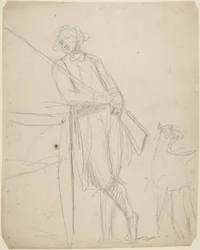 Étude pour un portrait en pied d