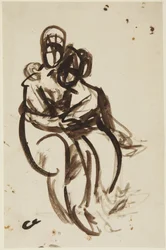 Étude pour le portrait des sœurs Milner