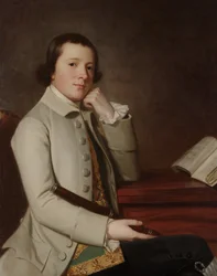 Jeune homme avec une flûte, fin des années 1760