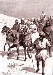 Expédition à la mer Rouge. 1888 (gravure)