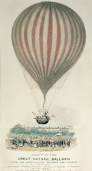 Ascension du Grand Ballon Nassau, Montpellier Gardens, 3 juillet 1837