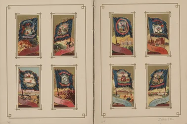 Drapeaux de toutes les nations et des États-Unis d