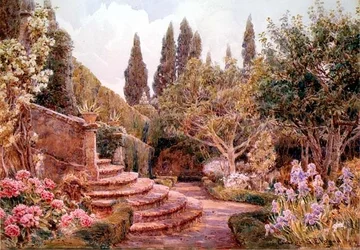 Un jardin méditerranéen