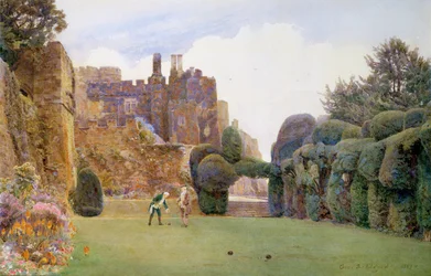 Le Bowling Green, Château de Berkeley, Gloucestershire