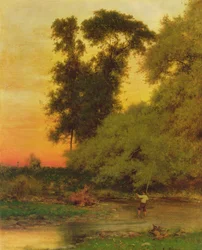 Coucher de soleil, Pompton, New Jersey