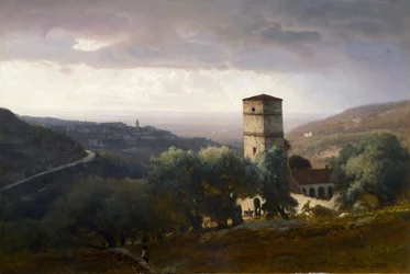Vue de Rome depuis Tivoli