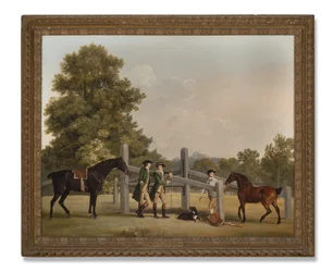 William Henry Cavendish-Bentinck, 3e duc de Portland et son jeune frère Lord Edward, 1767-68