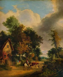 Scène de bosquet, Norwich, vers 1827, 1938